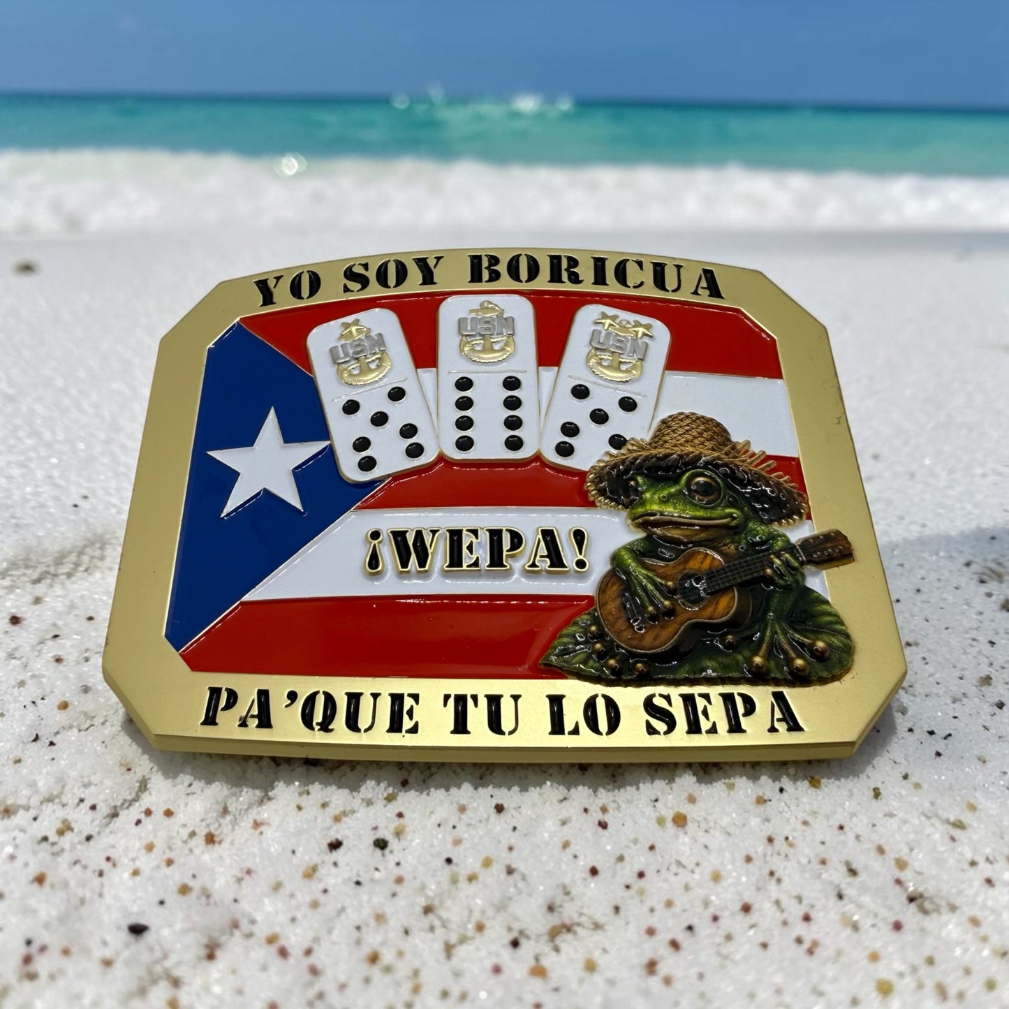 Puerto Rico Chief Buckles