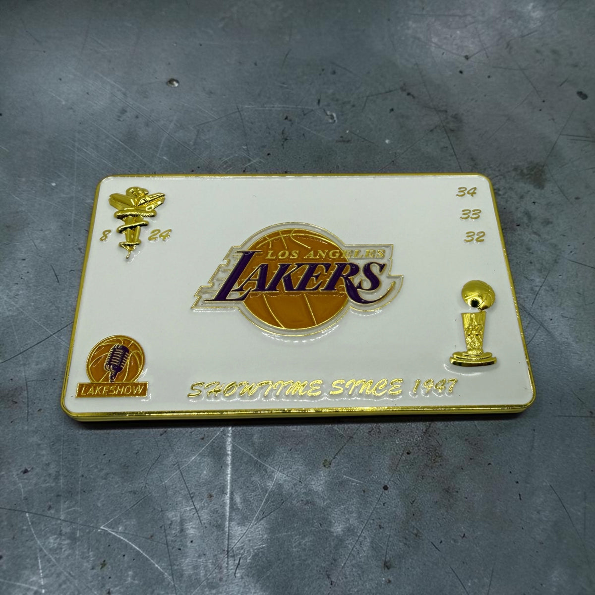 Lake Show Lakers loyalty card
