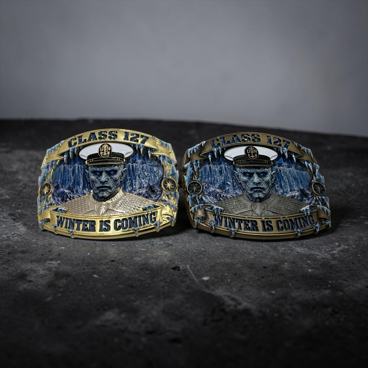 Class 127 the Winter Chiefs ‘Night King’ Belt Buckles