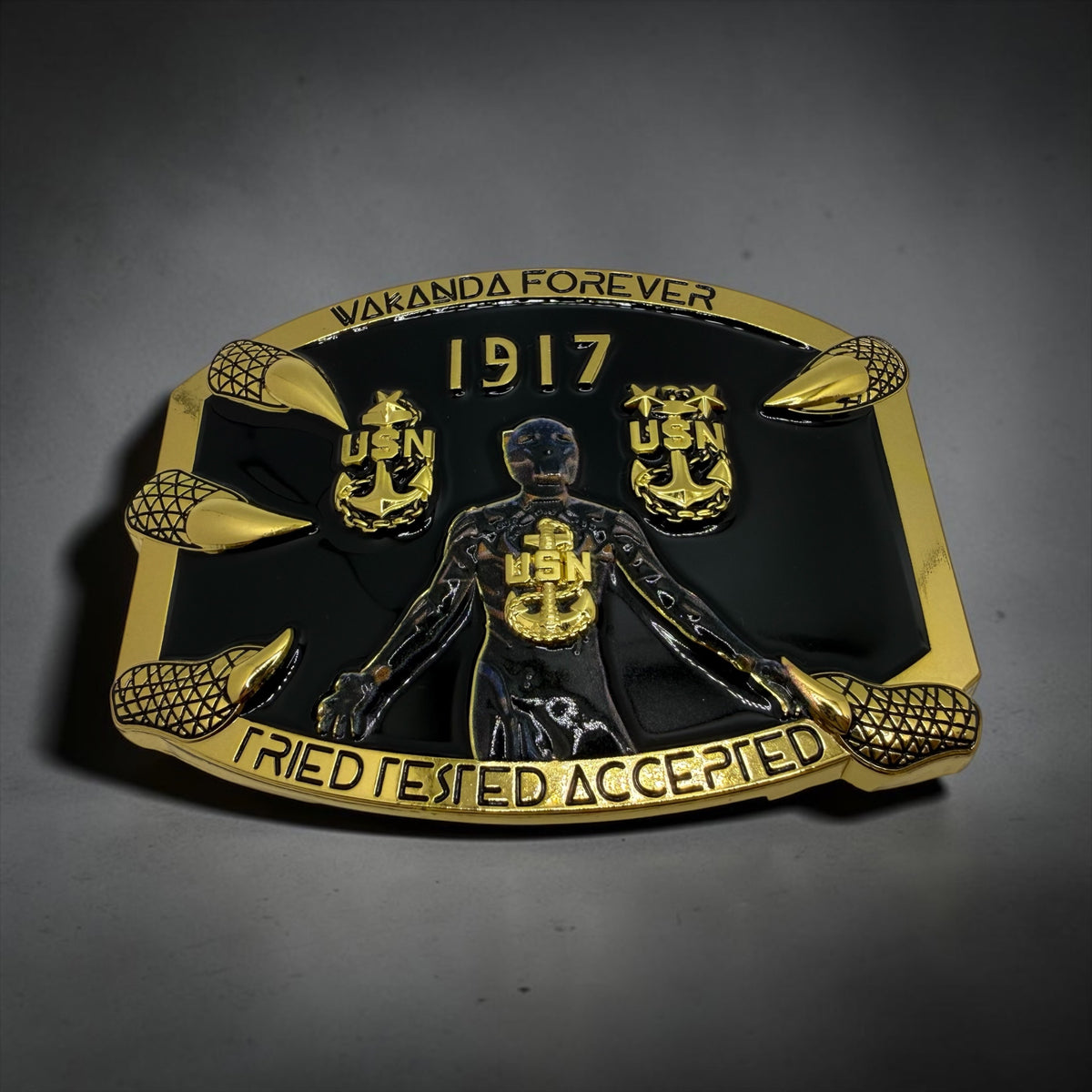 Wakanda Forever Female Belt Buckles