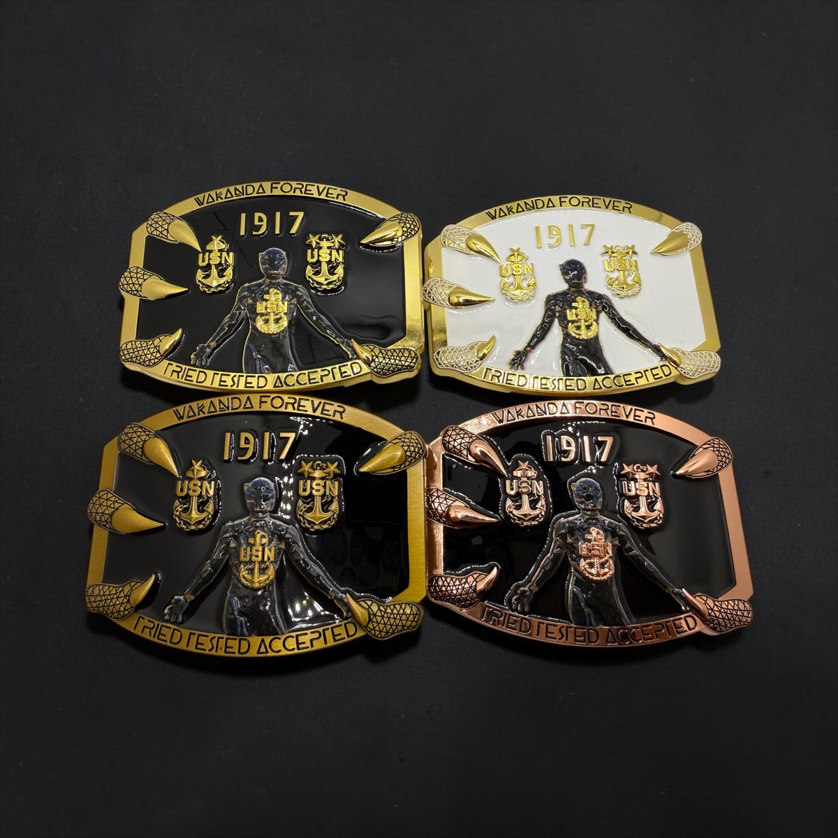 Wakanda Forever Female Belt Buckles
