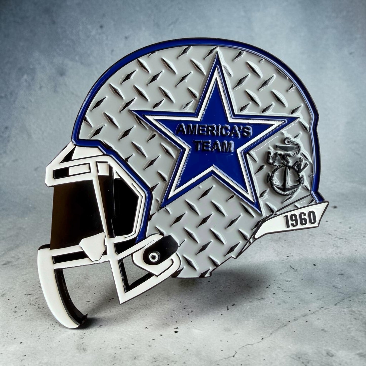 America's Team Helmet bottle opener