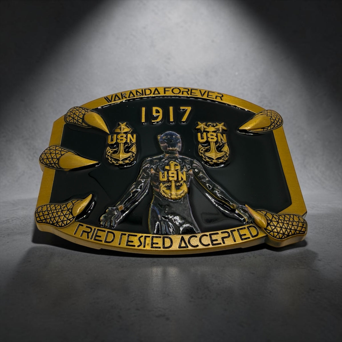 Wakanda Forever Female Belt Buckles