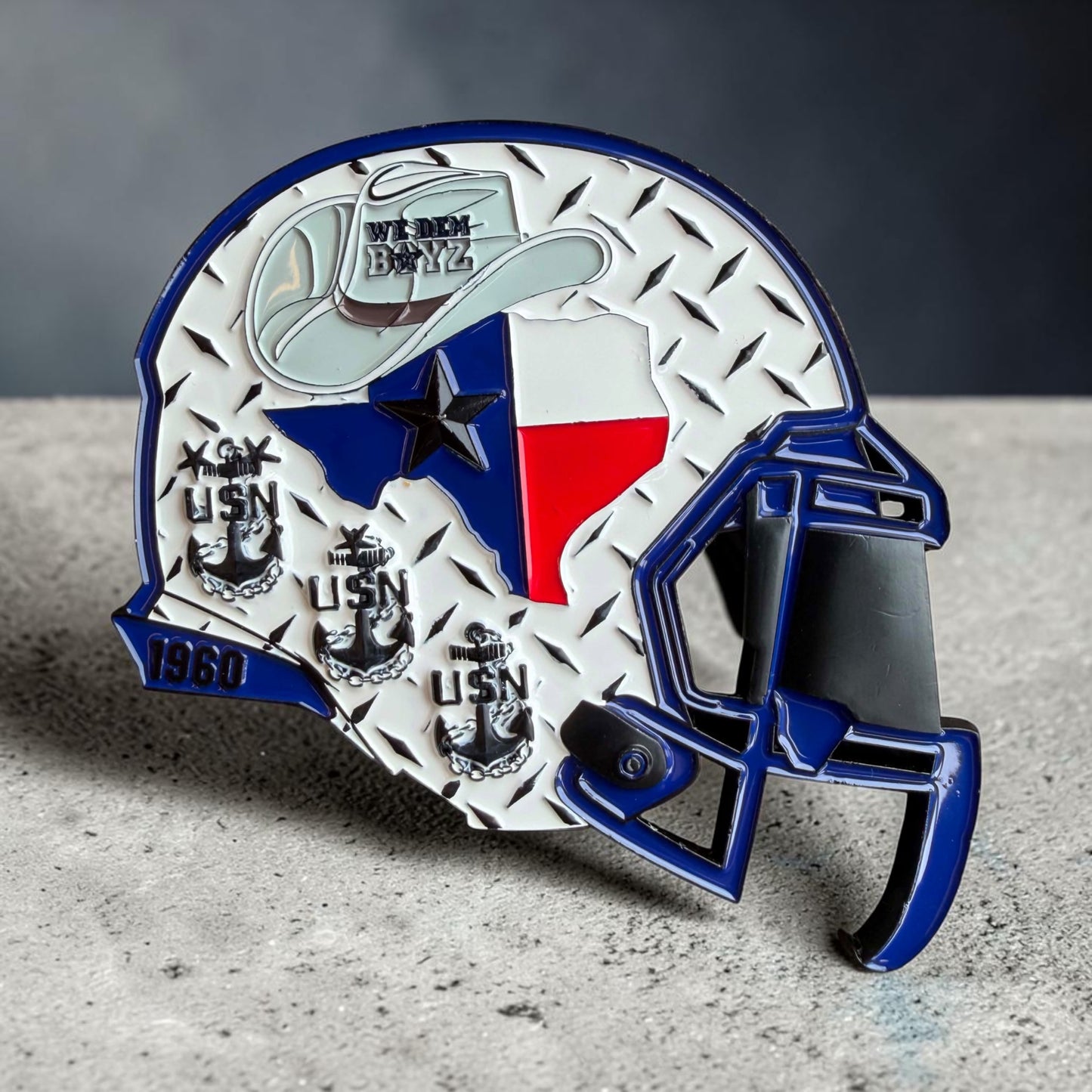 America's Team Helmet bottle opener