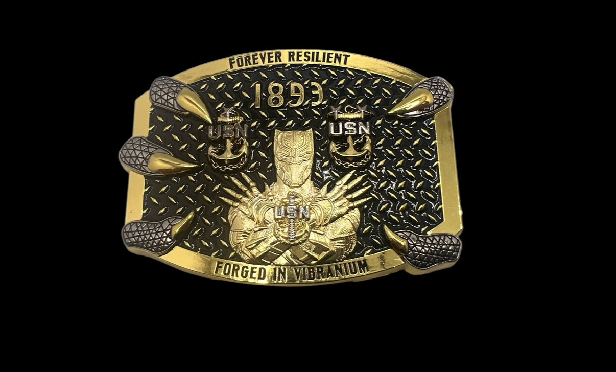Prince T challa belt buckle