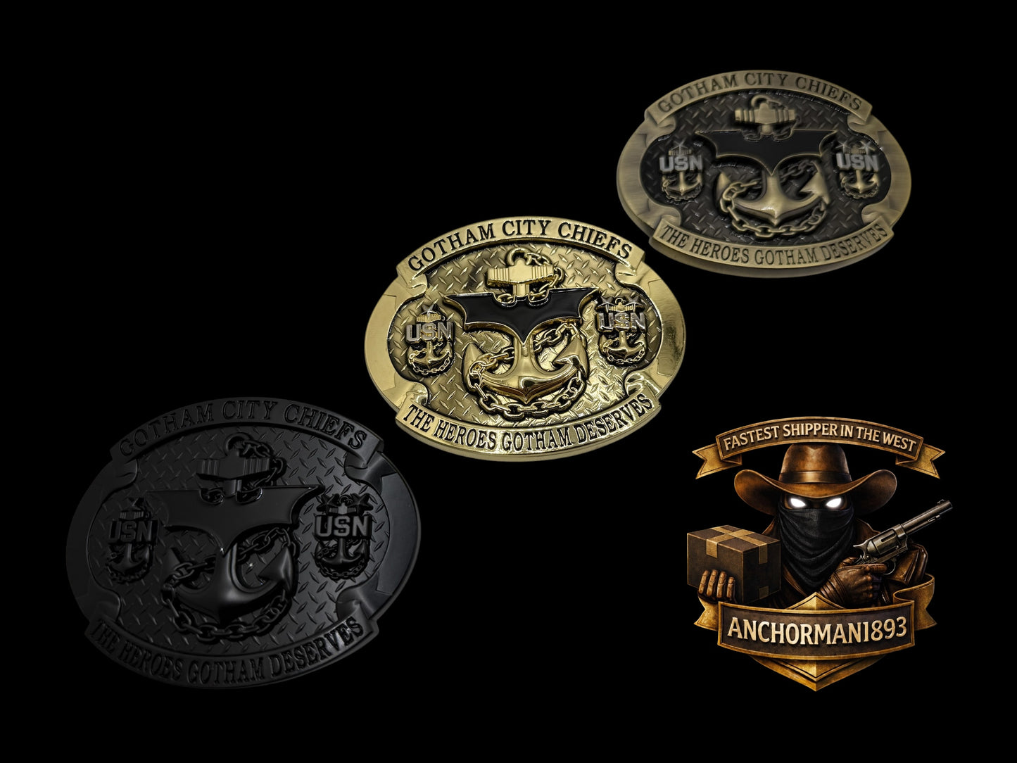 Dark Knight 2.0 Belt Buckle