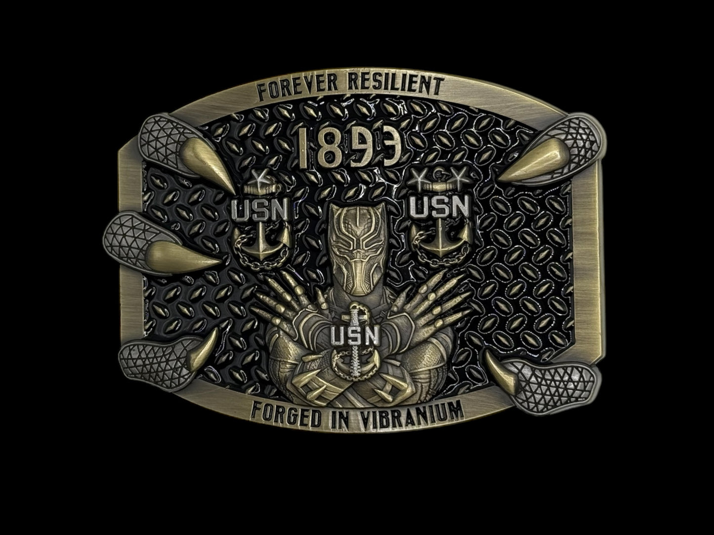Prince T challa belt buckle