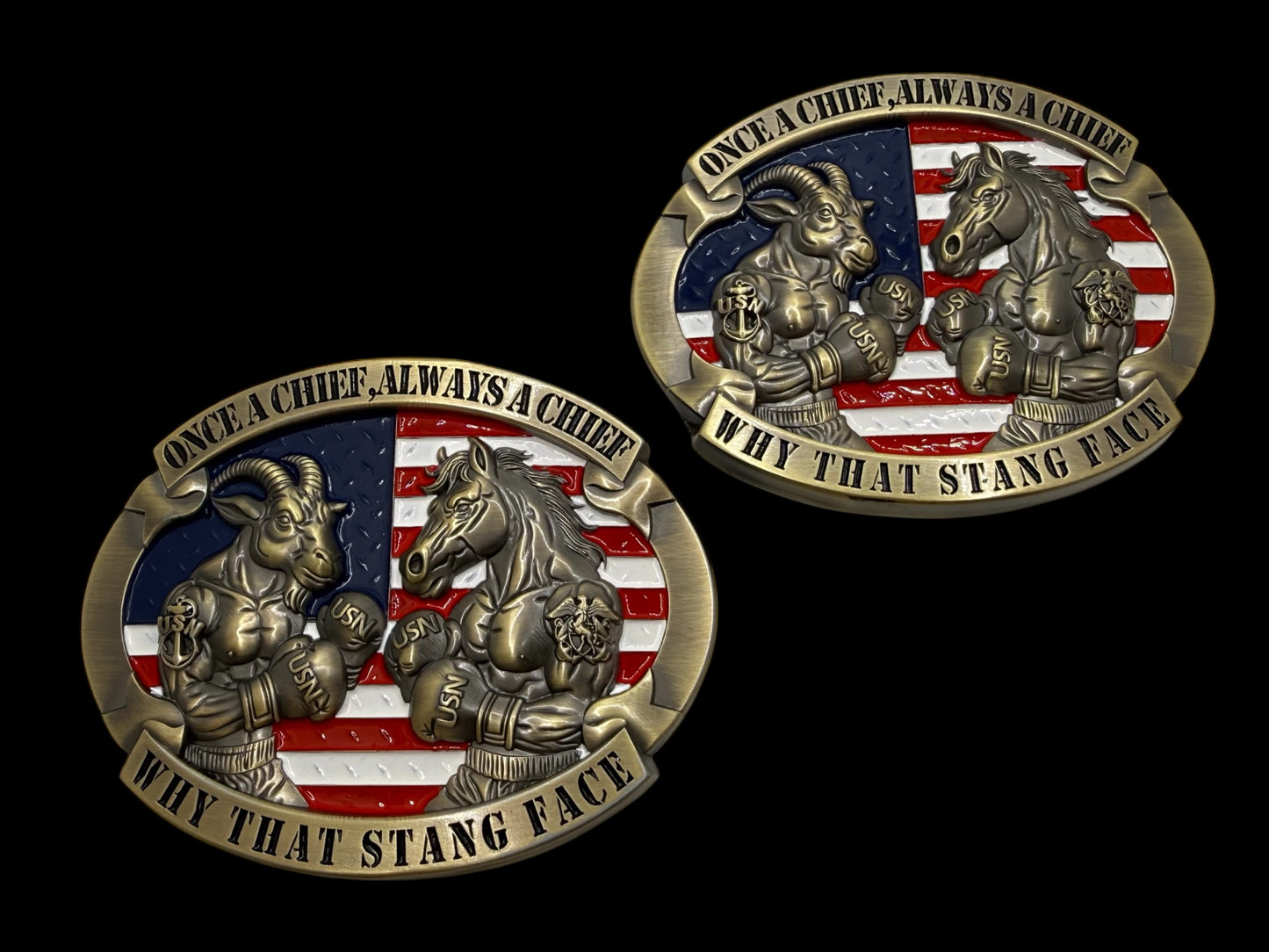STANG FACE ‘Mustang Belt Buckle