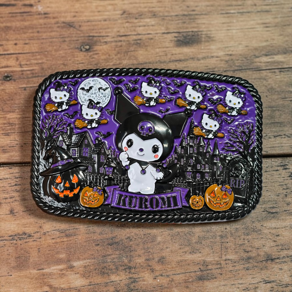 Kuromi Belt Buckles