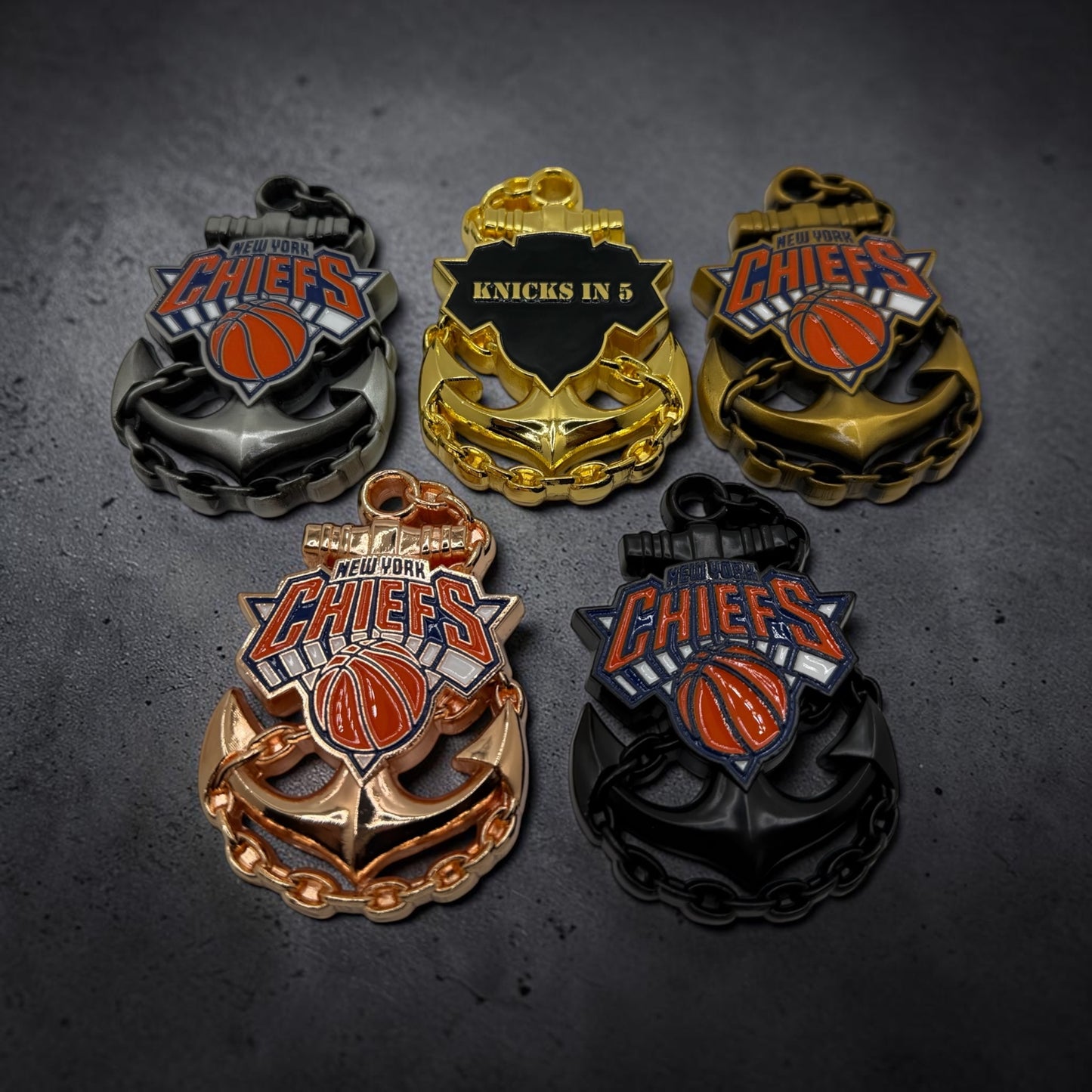 NY KNICKS CHIEF ANCHORS