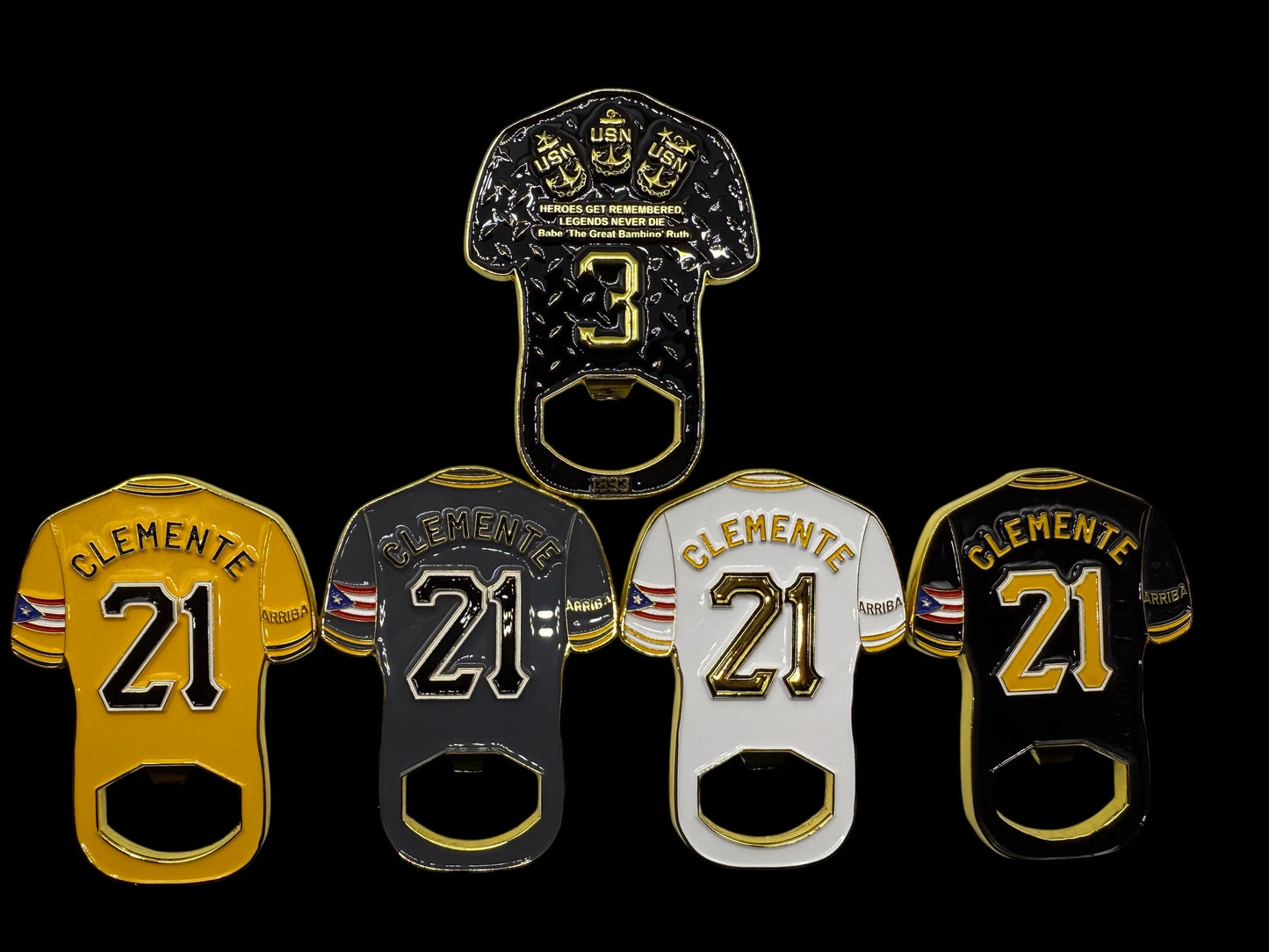 Roberto Clemente Bottle opener