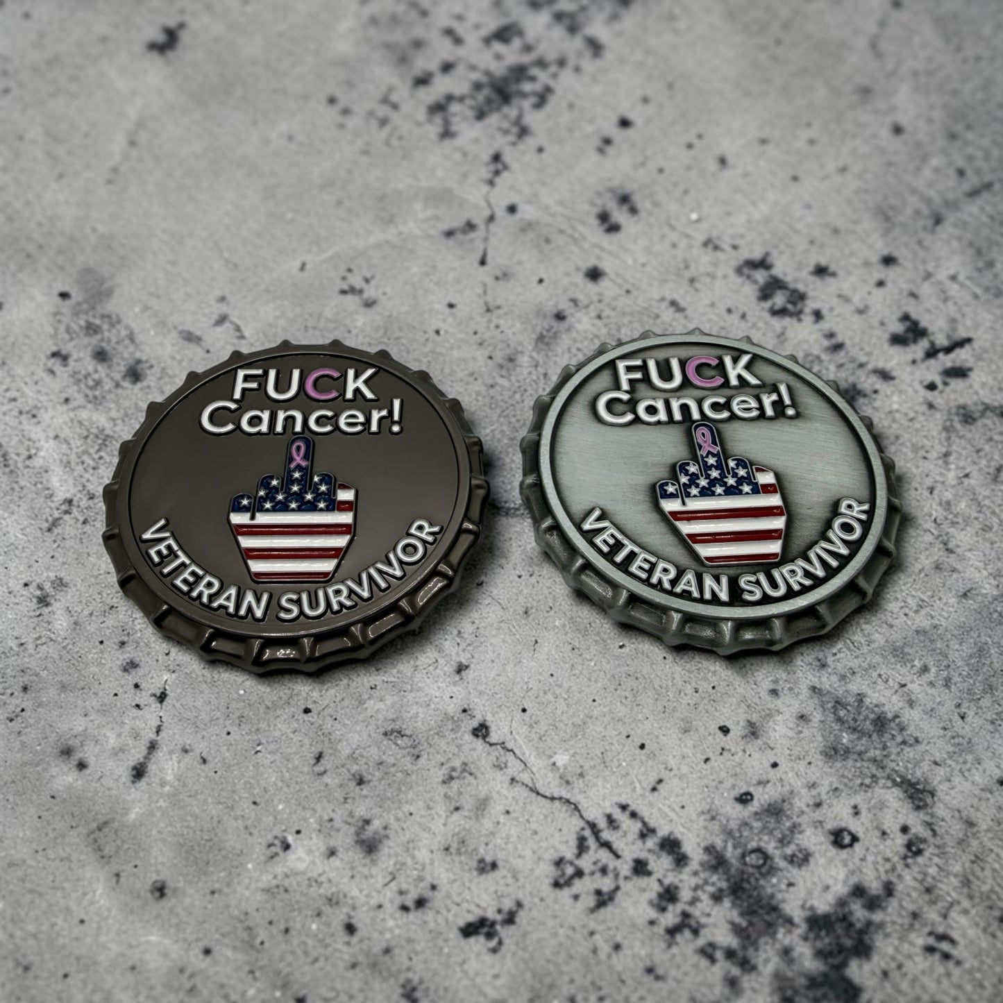 Fudge Cancer veterans survivor