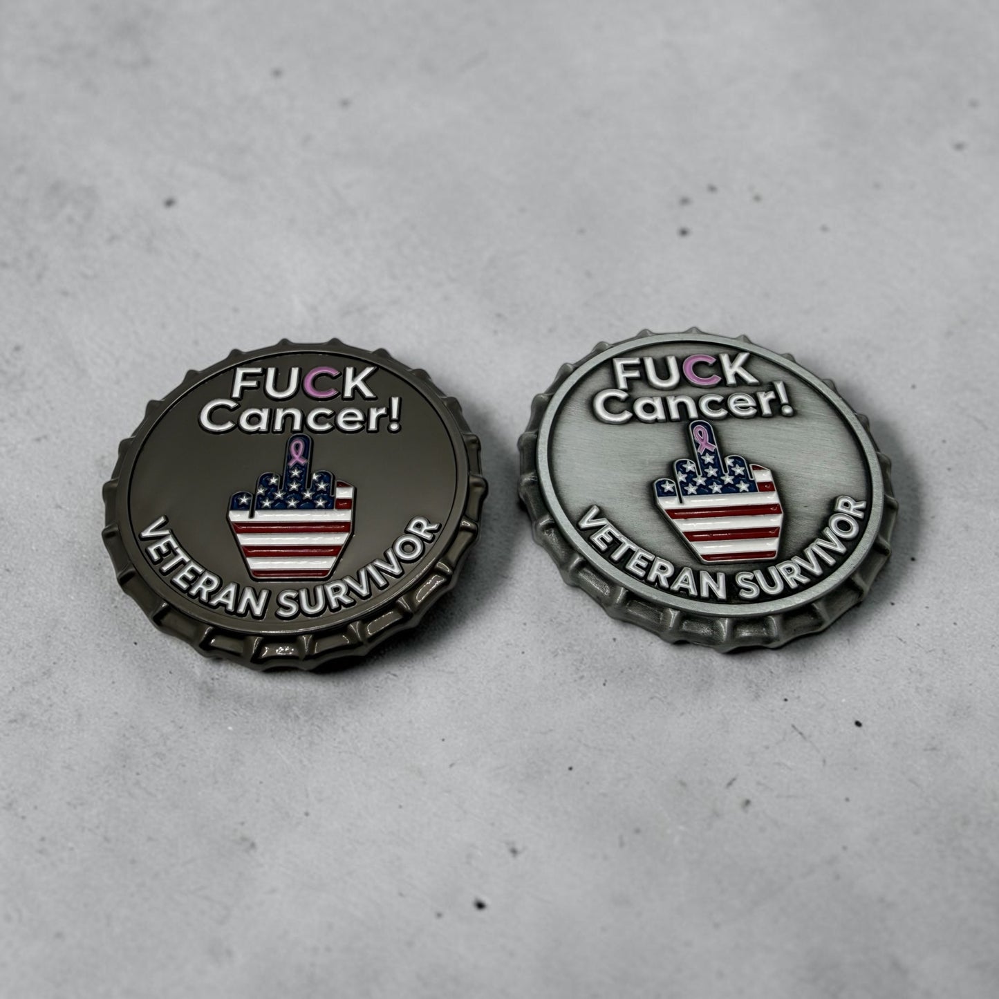 Fudge Cancer veterans survivor