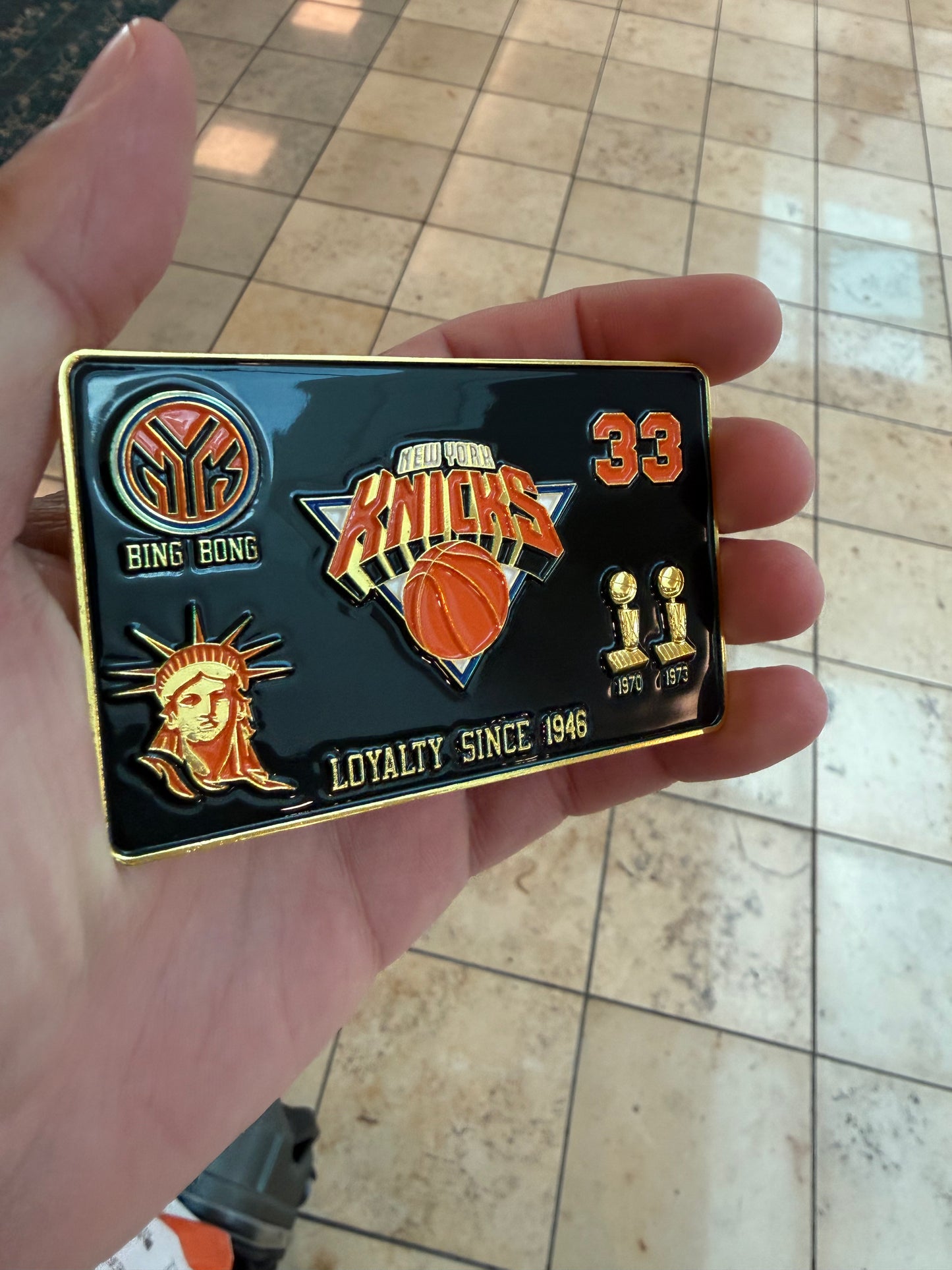 Bing Bong Knicks loyalty