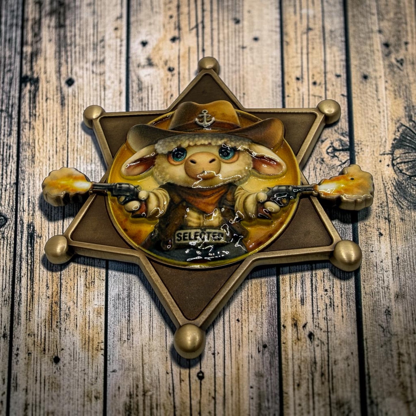 Shooting from the Hip badge