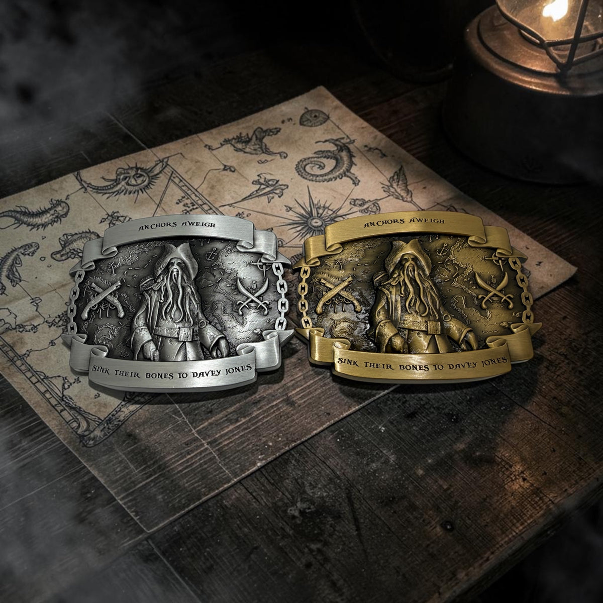 Davey Jones 4 inch Buckles