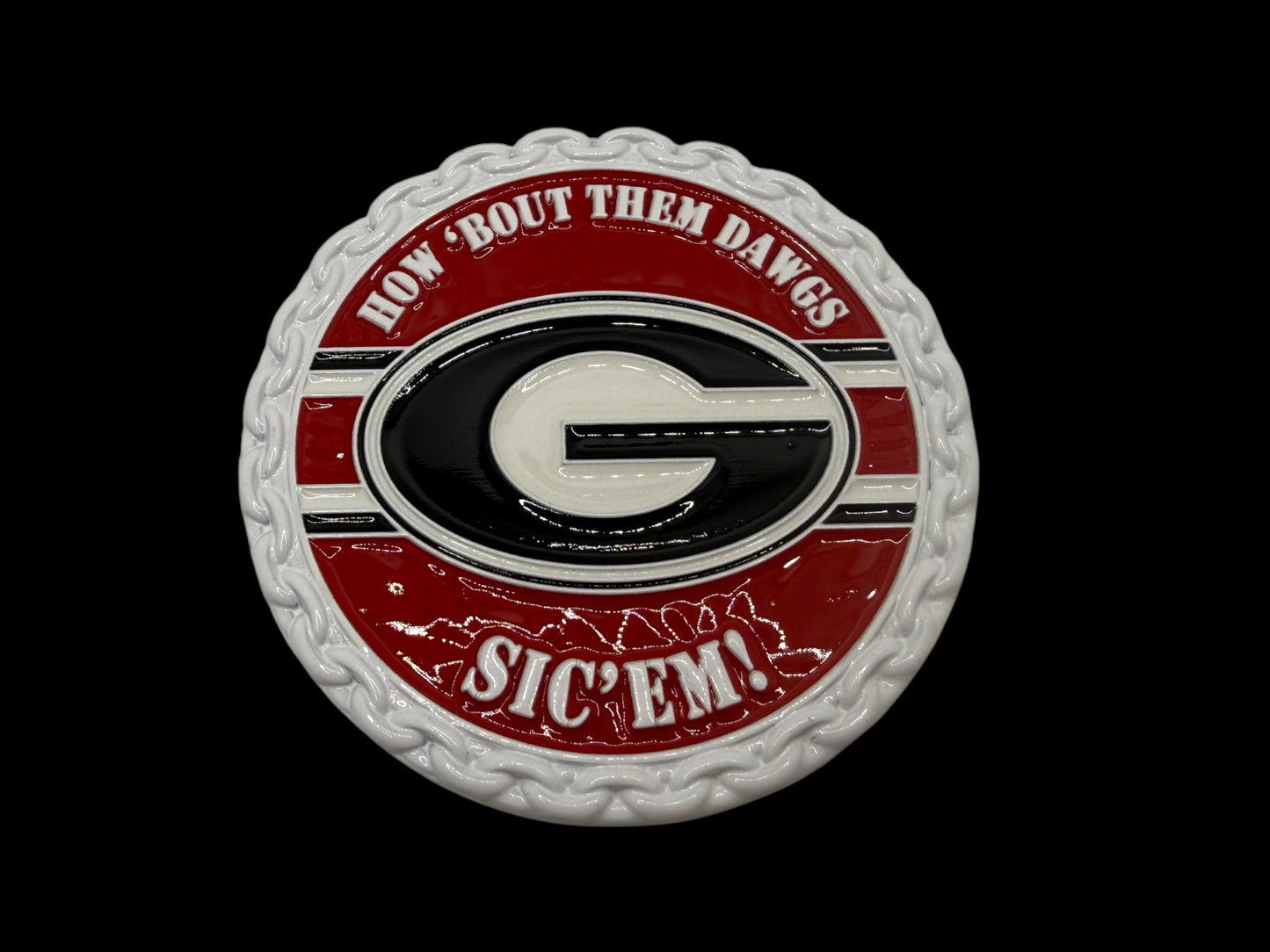 Georgia Dawgs Beer/Golf Marker