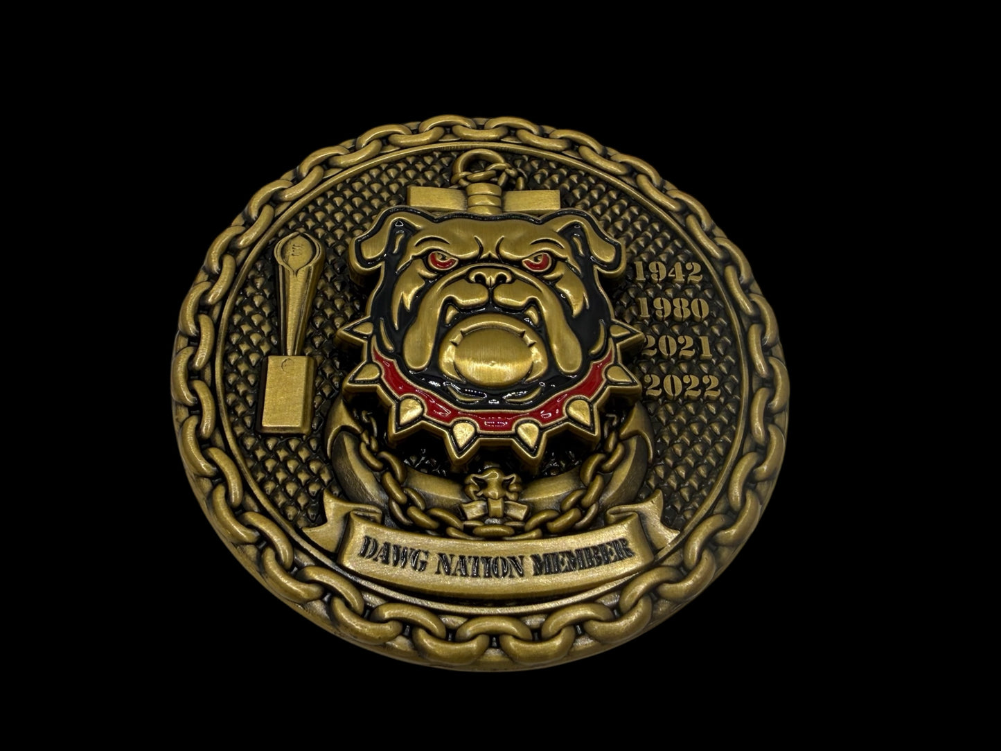 Georgia Dawgs Beer/Golf Marker