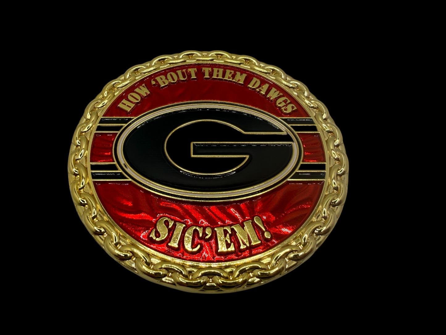 Georgia Dawgs Beer/Golf Marker