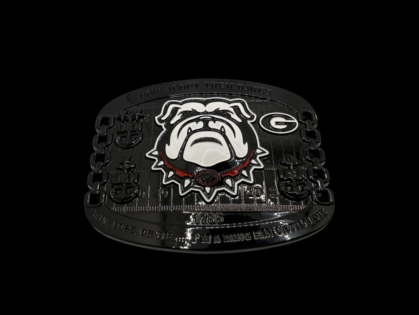 Georgia Dawgs Belt Buckles