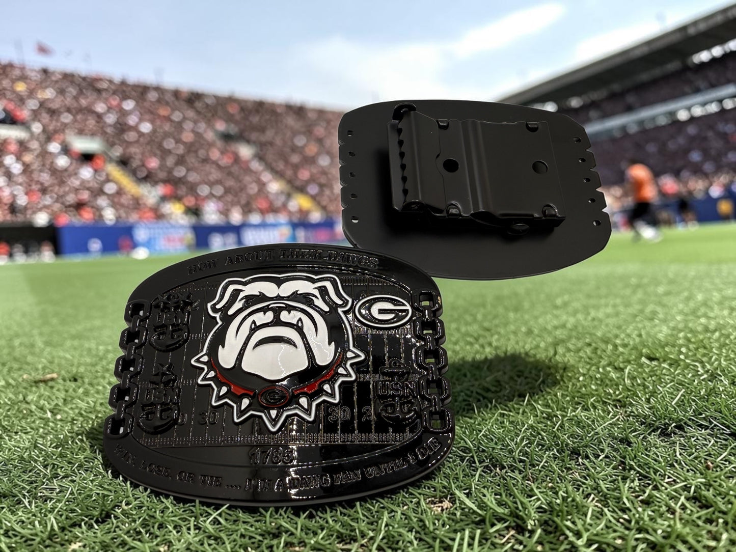 Georgia Dawgs Belt Buckles