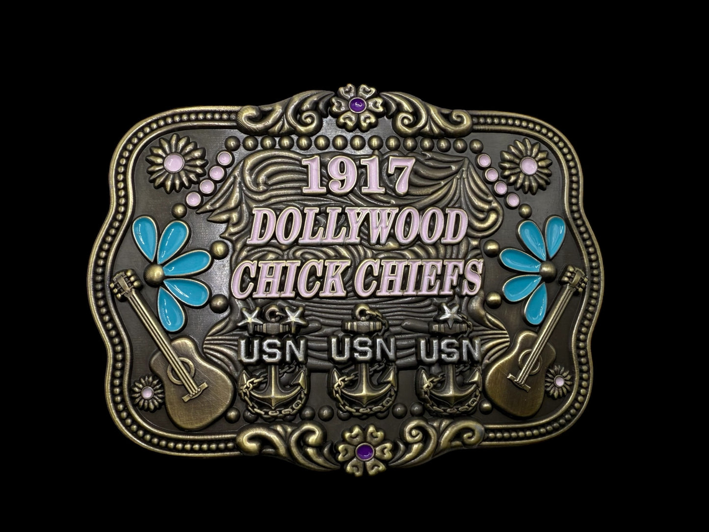 Dollywood Chich Chiefs 1917 Buckle