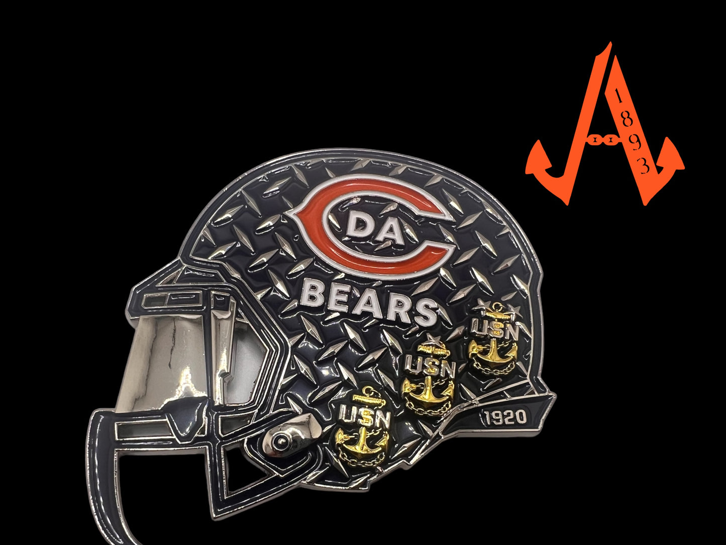 DA BEARS Helmet Bottle Opener