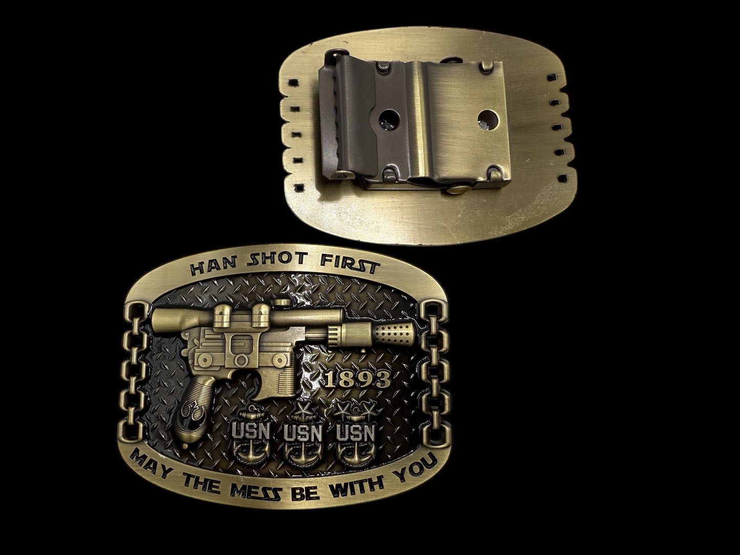 Han Shot First Belt Buckle