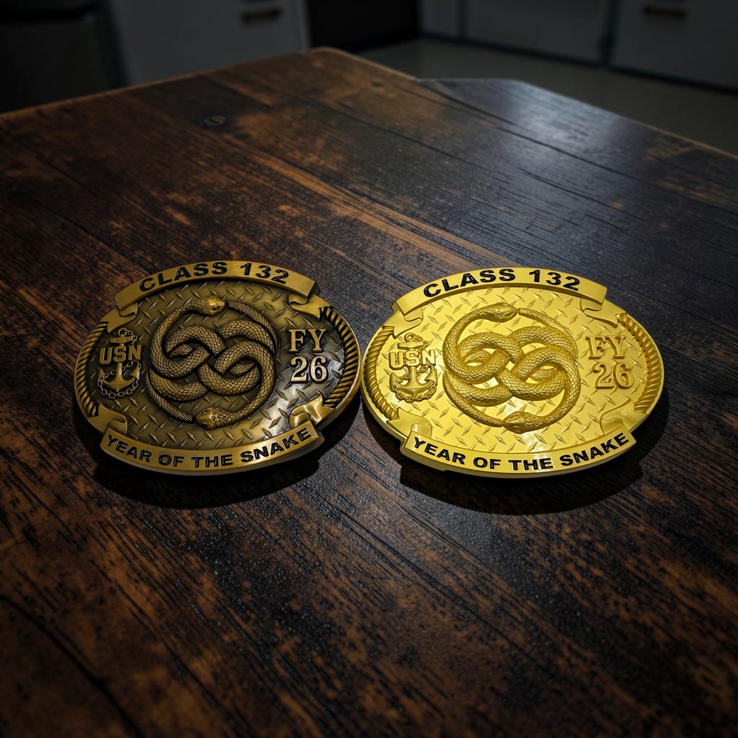 CLASS 132 ‘YEAR OF THE SNAKE’ Belt Buckle