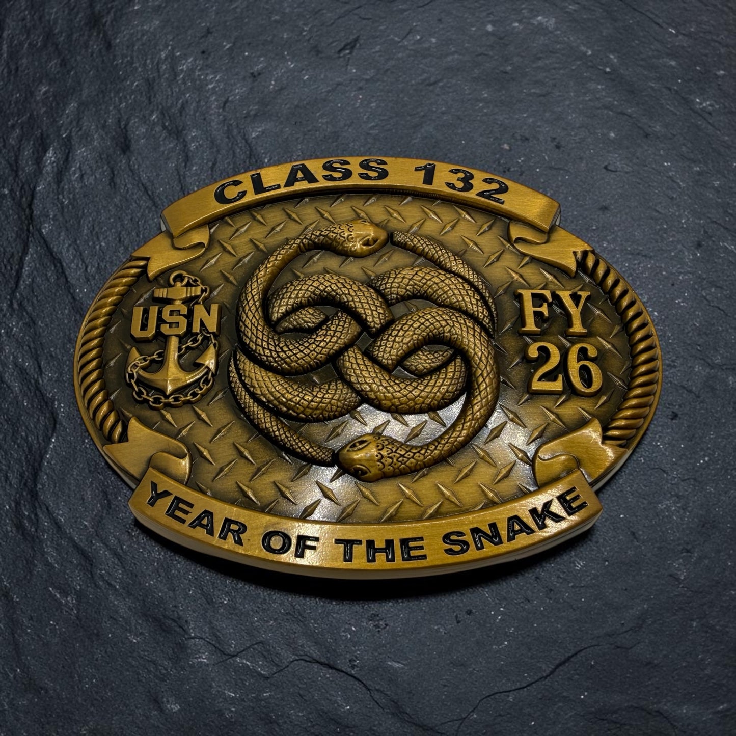 CLASS 132 ‘YEAR OF THE SNAKE’ Belt Buckle