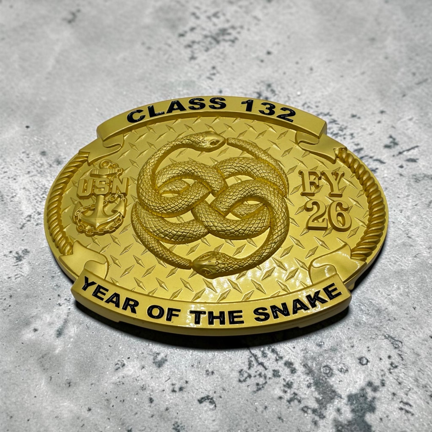 CLASS 132 ‘YEAR OF THE SNAKE’ Belt Buckle