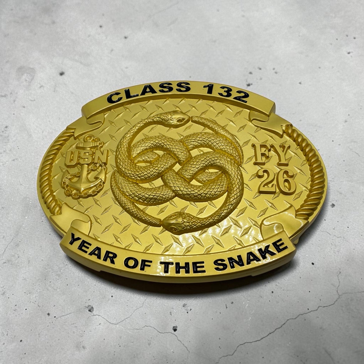 CLASS 132 ‘YEAR OF THE SNAKE’ Belt Buckle