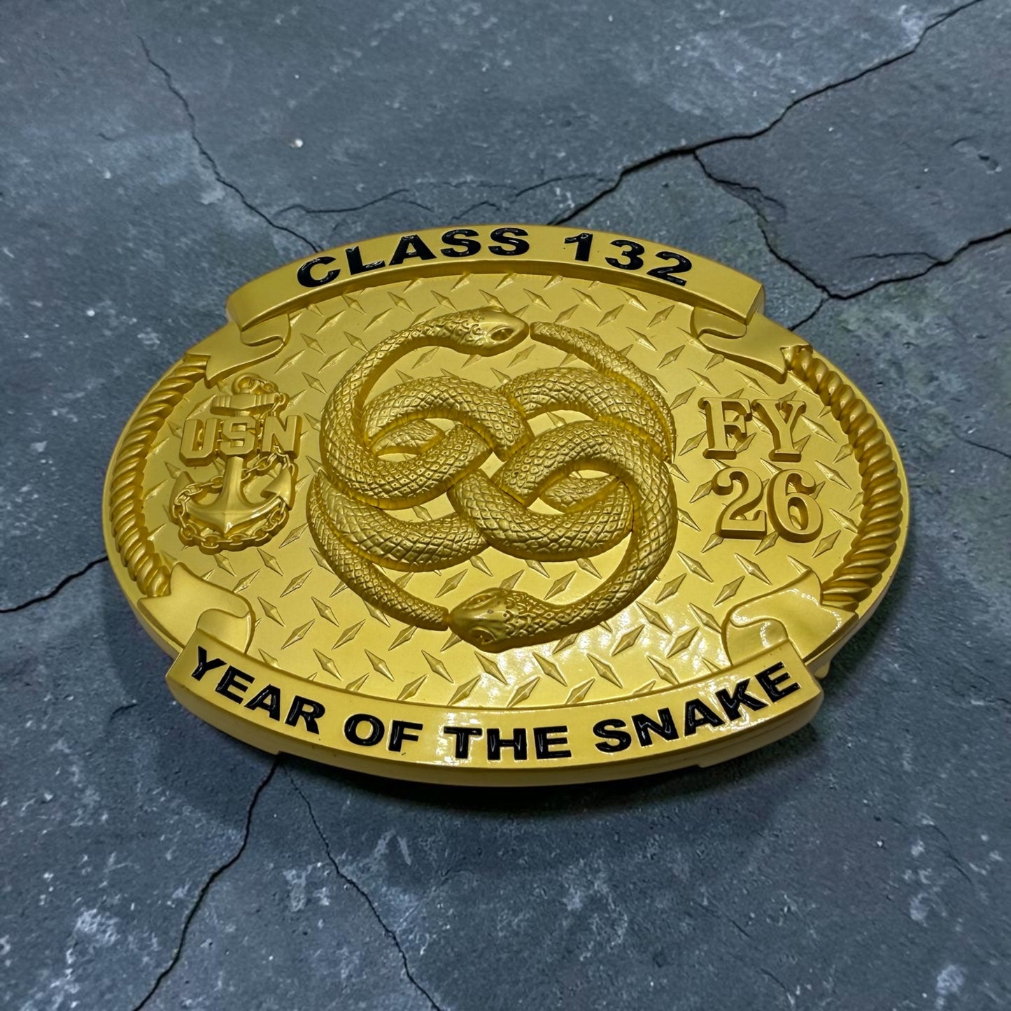 CLASS 132 ‘YEAR OF THE SNAKE’ Belt Buckle