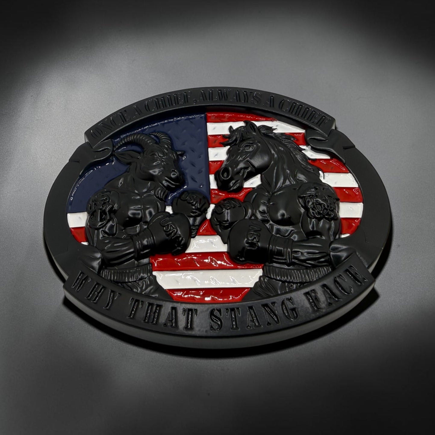 STANG FACE ‘Mustang Belt Buckle