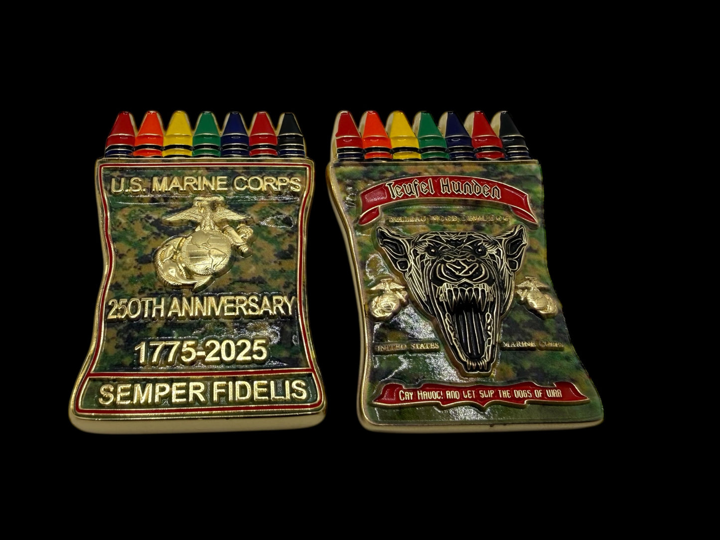 250th Marines Crayons Celebration