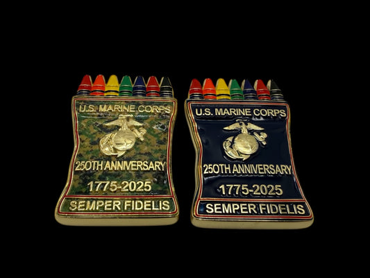 250th Marines Crayons Celebration