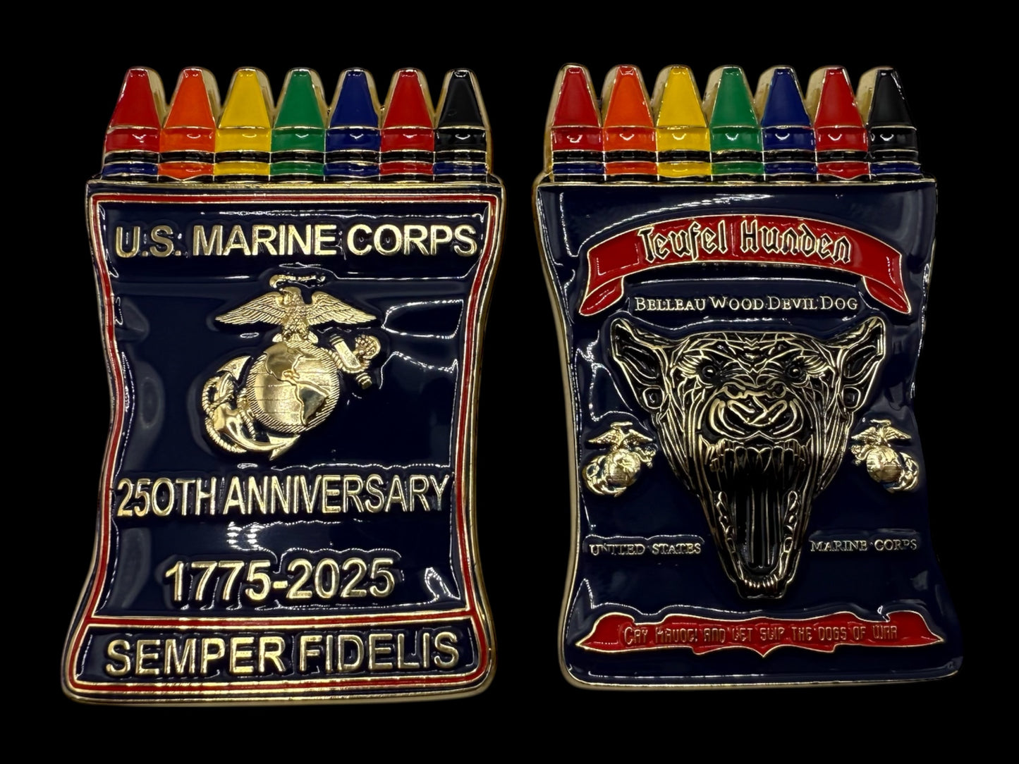 250th Marines Crayons Celebration