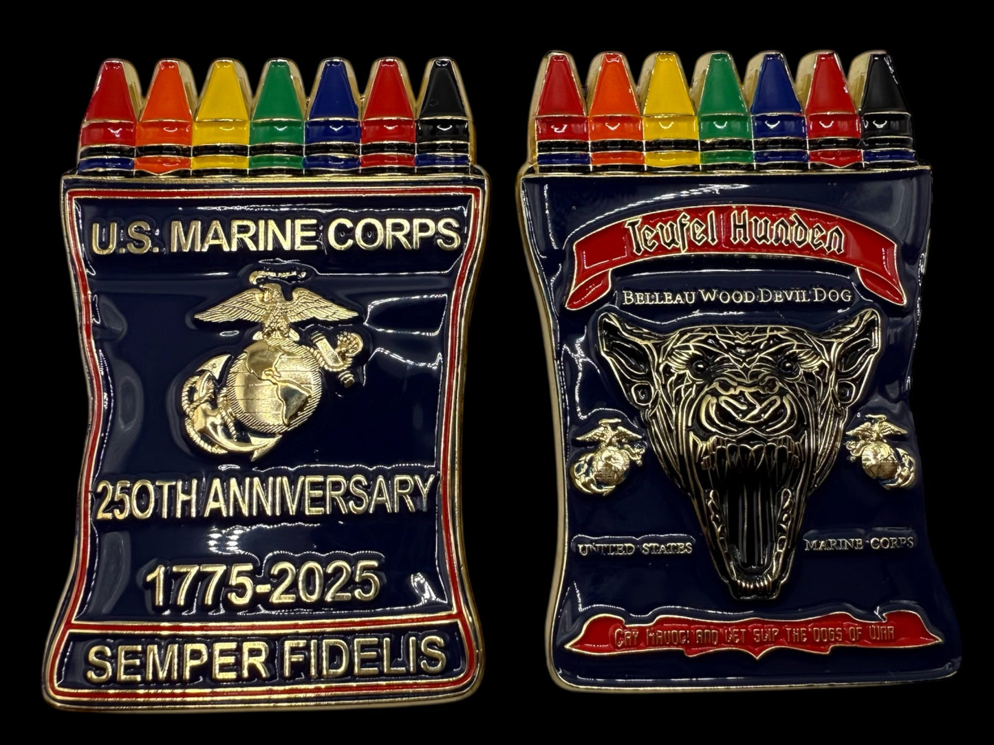 250th Marines Crayons Celebration