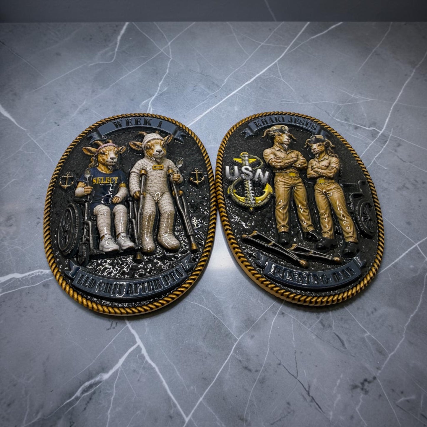 Khaki Jesus Pinning Day CC