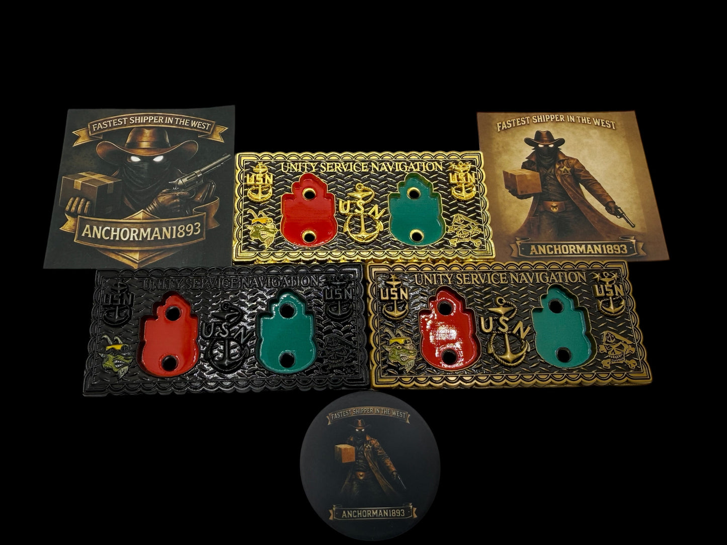 Golden Tickets Anchor Holders