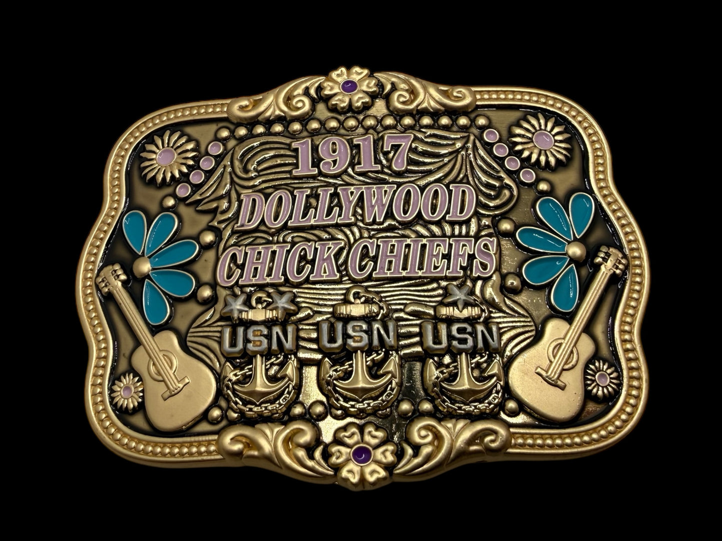 Dollywood Chich Chiefs 1917 Buckle