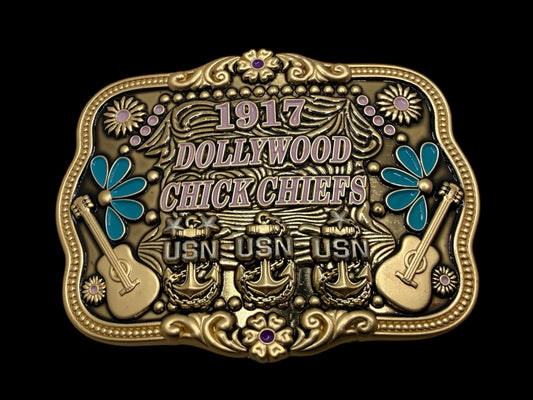 Dollywood Chich Chiefs 1917 Buckle