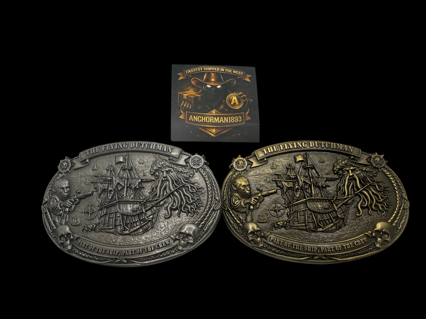 The Flying Dutchmen Belt Buckle