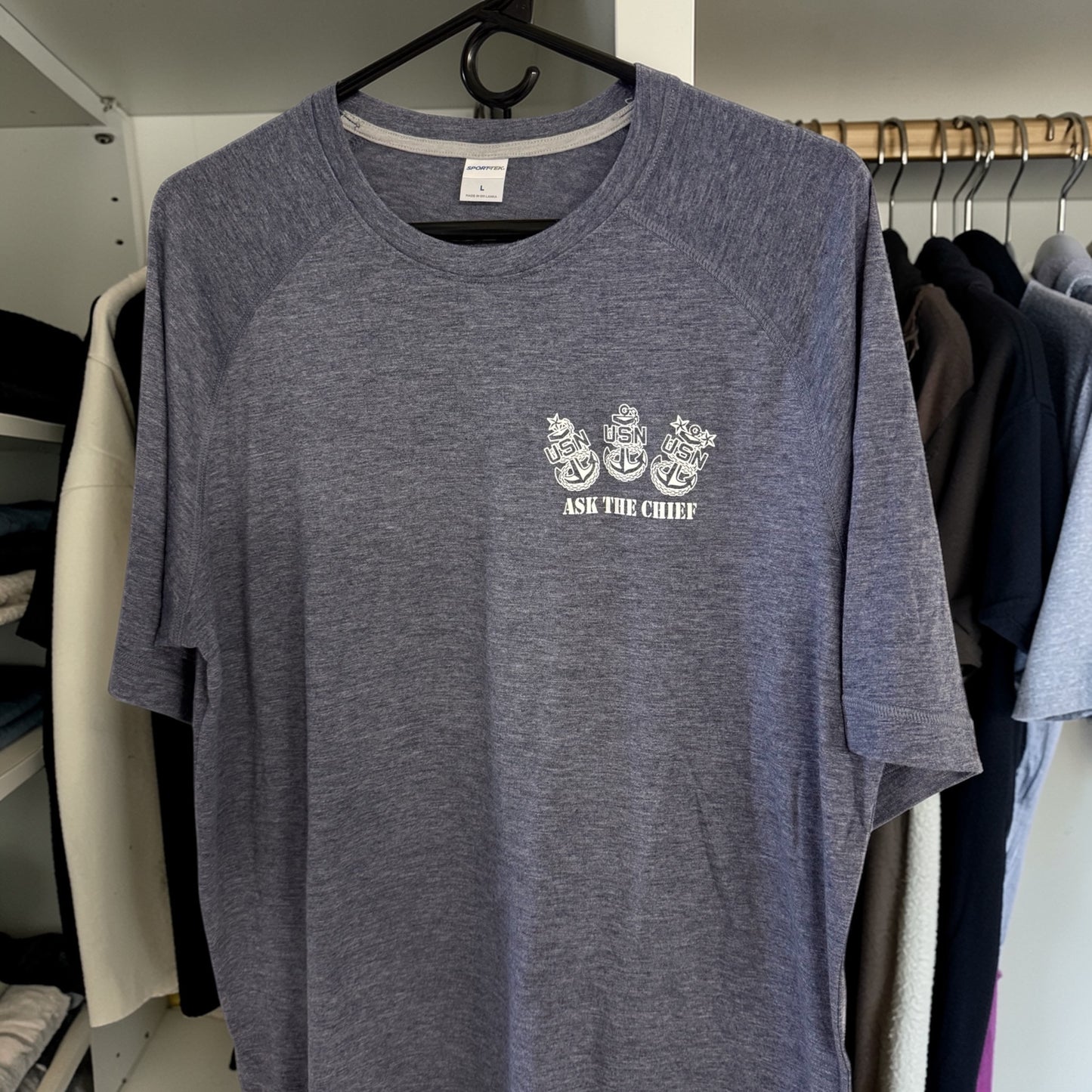ASK THE CHIEF short sleeve Ts