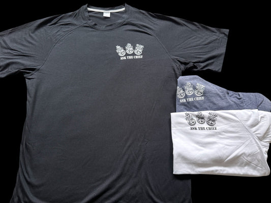 ASK THE CHIEF short sleeve Ts