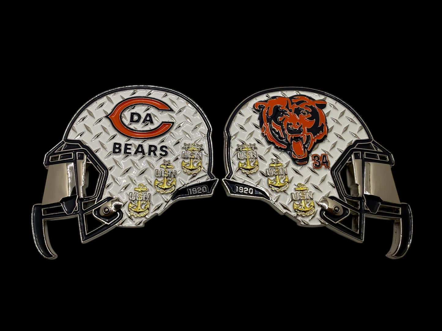 DA BEARS Helmet Bottle Opener