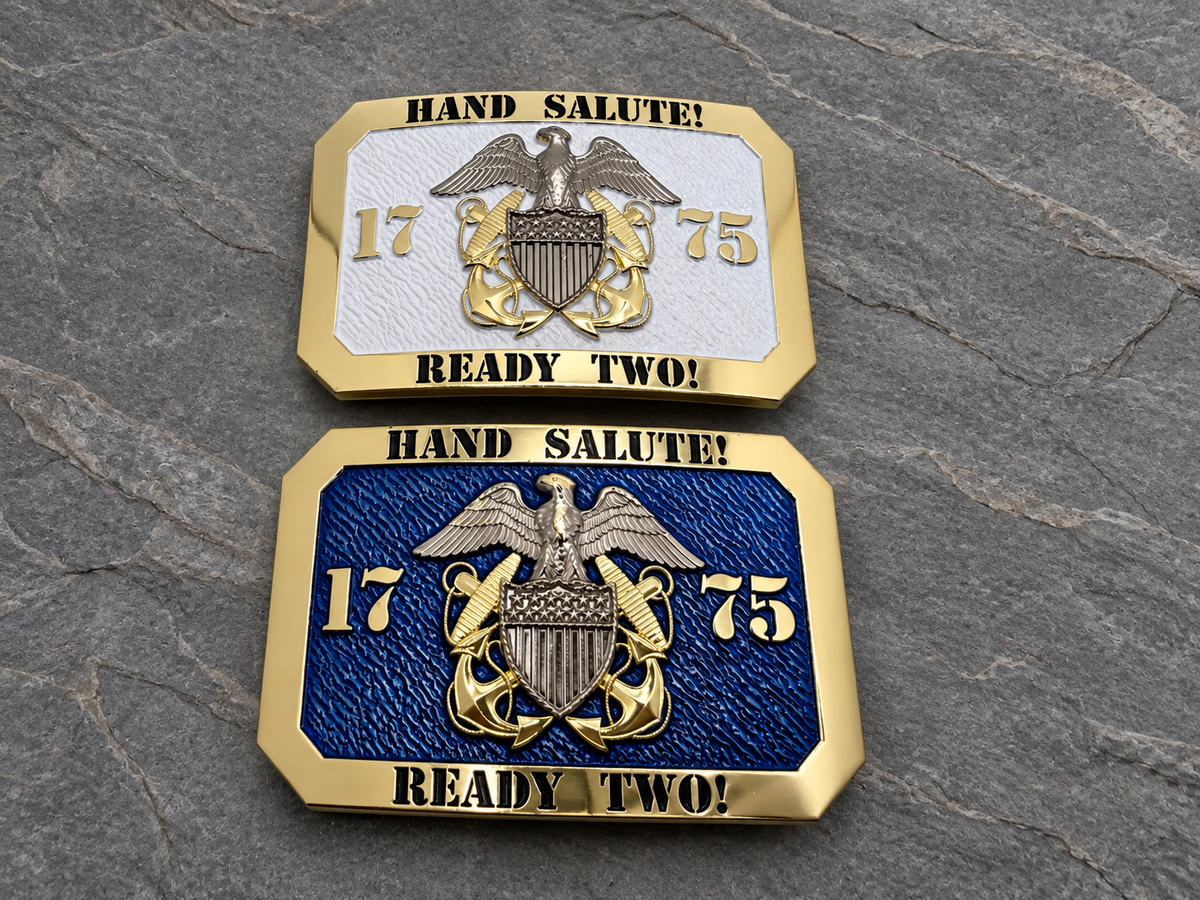 HAND SALUTE ! Officer Buckles