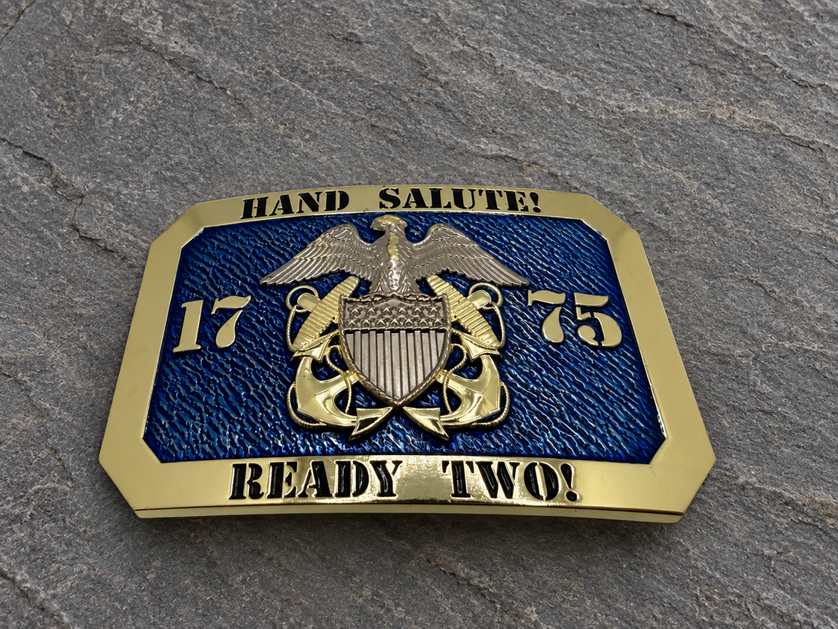 HAND SALUTE ! Officer Buckles