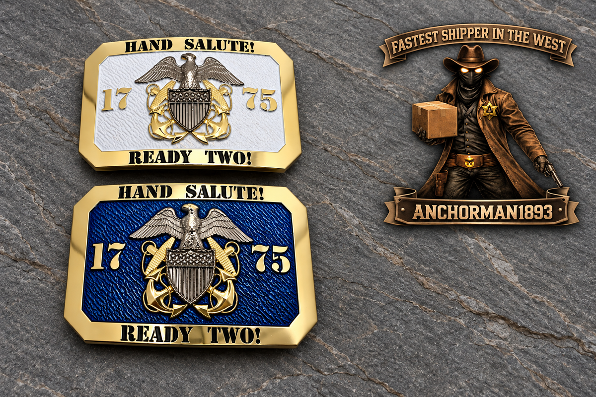 HAND SALUTE ! Officer Buckles