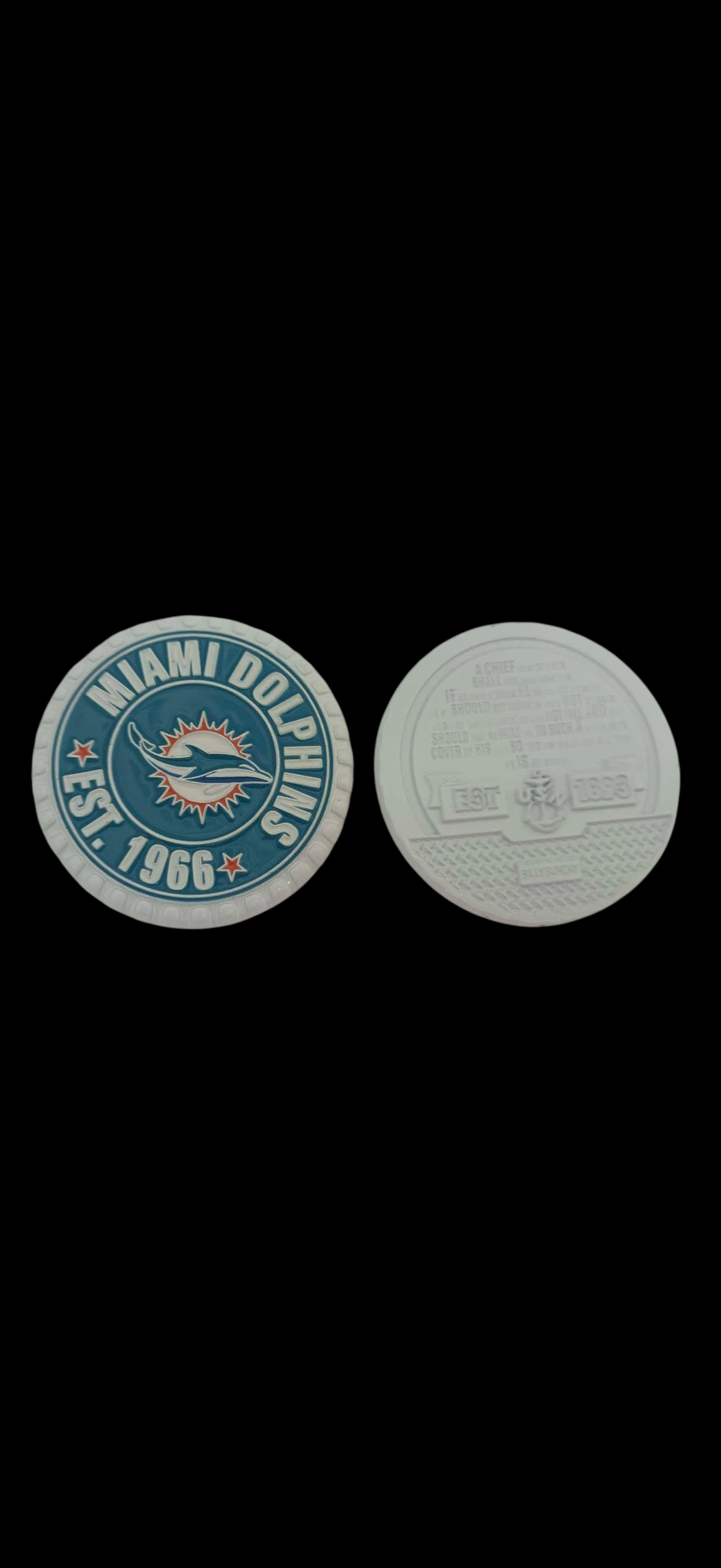 Miami Phins Billy Sunday Bottle Cap